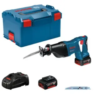 Comparateur de prix : Scie Sabre BOSCH GSA 18 V-LI (2 x 5,0 Ah GAL1880CV L-Boxx 238)