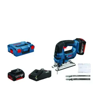 Bosch 1 Scies Sauteuses Sans-fil Gst 18v-li B Avec 2 Batteries 4.0ah pas cher