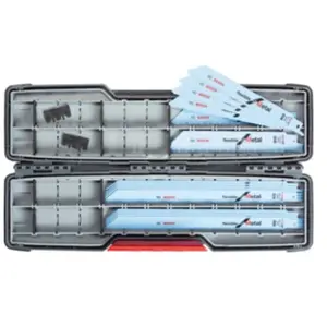 Bosch - ToughBox 20 lames de scie sabre Flexible for Metal - 2607010995 pas cher