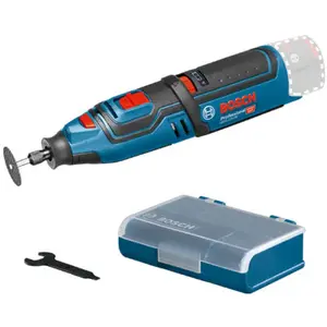 Bosch Professional Outil rotatif multi-fonction sans fil GRO 12V-35 + accessoires - 12V pas cher