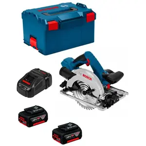 Comparateur de prix : Scie Circulaire Bosch gks 18V-57 g (2 x 5,0Ah GAL1880CV L-Boxx 238)
