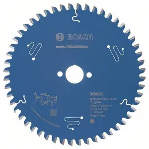 Comparateur de prix : Bosch Lame pour scie circulaire Expert for Aluminium 160x20x2.2/1.6x52 T