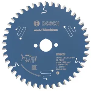 BOSCH Lame de scie circulaire - 140 x 20 x 1,8 mm - 42 dents pas cher