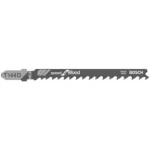 5 lames pour scie sauteuse Speed for Wood T 144 D - BOSCH - 2608630040 pas cher