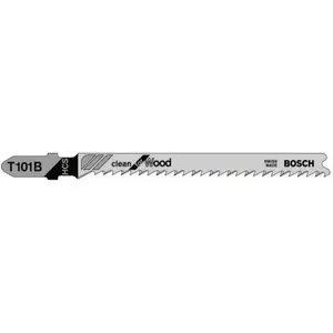 5 lames de scie sauteuse T 101 B - BOSCH - 2608630030 pas cher