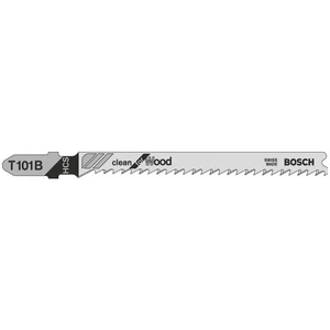 Lames de scie sauteuse pour bois Bosch T 101 AO - 5 pièces pas cher