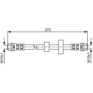 Comparateur de prix : BOSCH Flexible de frein pour VOLKSWAGEN: Transporter (Ref: 1 987 476 698)