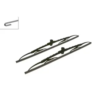 BOSCH Kit de 2 balais d'essuie-glace 3397118400 pas cher