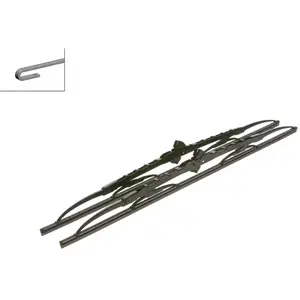 Jeu de 2 balais d'essuie-glace BOSCH 3 397 118 420 - 550+550 mm - Réf. 3397118420