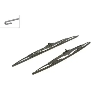 Bosch Balai d'essuie-glace Twin, avant, par ex. pour Seat, VW, Audi, Fiat, Skoda, BMW pas cher