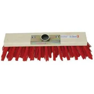 Balai Cantonnier 32 Cm DOMERGUE - Manche En Bois, Poils Cristal + Douil - Pour Nettoyage Extérieur, Trottoirs, Cours