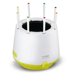 Comparateur de prix : Tefal Tefal Colormania EF260312 - Fondue - 800 Watt - blanc/vert