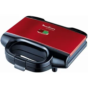 Comparateur de prix : Moulinex Accessimo SM180811 - Croque-monsieur - 650 Watt - rouge/noir