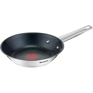 Tefal Poêle induction COOK EAT inox revêtu 28 cm pas cher