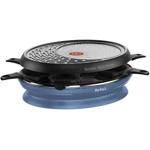 Appareil À Raclette Gril Et Crêpière 8 Personnes Re320401 TefalVendu parcdiscount