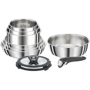 Ancienne Casserole Seb Inox - Vintage - Cuisine Française - Bon état