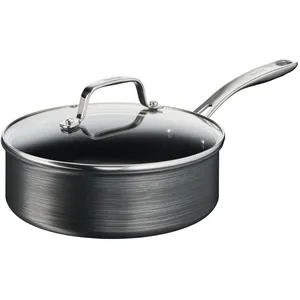 Comparateur de prix : TEFAL Sauteuse 24cm + couvercle en verre Unlimited Premium gris