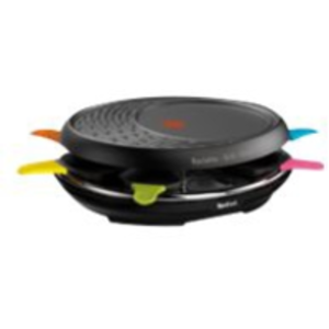 Appareil à raclette Tefal Colormania avec 8 Coupelles 1050 W Noir - TFAL