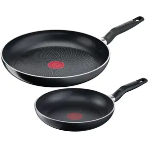 Tefal Lot de 2 poêles noires START EASY pas cher