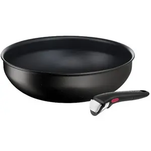 TEFAL Ingenio Eco Resist Poêle wok 26 cm + poignée L3979302 pas cher