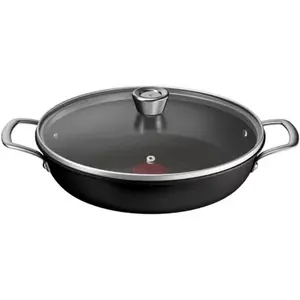 Poêle TEFAL 28cm Excellence + avec couvercle pas cher
