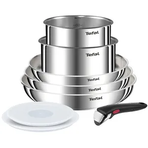 Batterie de cuisine TEFAL Ingenio Emotion 8 pcs pas cher