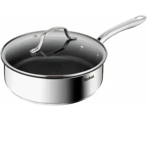 Tefal H8153225 Infinite Deep poêle à frire 24 cm avec couvercle pas cher