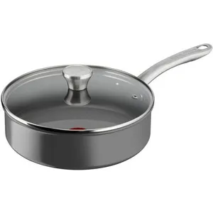 Comparateur de prix : Sauteuse Tefal Renew+ éco-conçue C4243253 Gris Hippo Iron 24 cm