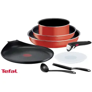 TEFAL Batterie 8 pièces en aluminium INGENIO Tous feux sauf Induction pas cher