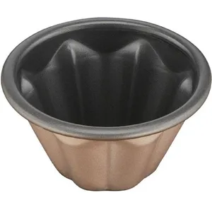 Comparateur de prix : Set de 3 moules à brioches Tefal Creabake J3089304 Cuivre