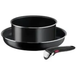 Poêle En Aluminium - Set Ingenio Easy Cook'n Clean Tefal - Le Set De 3... pas cher
