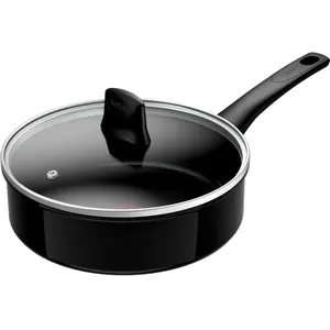 Tefal Renew On Sauteuse 24 cm, Induction, Revêtement céramique antiadhésif, Surface résistante, Eco-Design, Indicateur de chaleur C4353232 pas cher