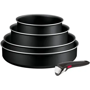 Comparateur de prix : Tefal Tefal - Batterie de cuisine TEFAL Ingenio Emotion 5pcs - Noir