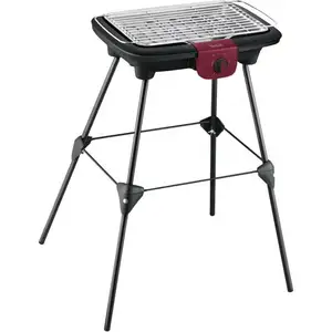 Comparateur de prix : Tefal BG90F5 Barbecue de table EasyGrill Acier inoxydable / Noir 2300W