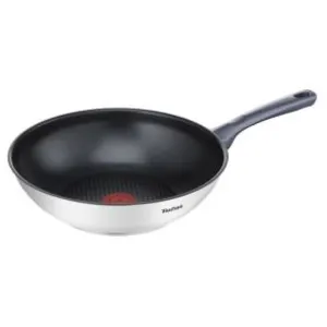 TEFAL Poêle Wok Dailycook en inox - Ø 28 cm - Tous feux dont induction pas cher