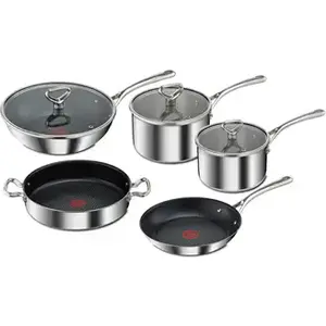 Comparateur de prix : Tefal BATTERIE DE CUISINE 5 PIECES RESERVE COLLECTION INOX INDUCTION E475S544