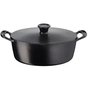 Tefal Jamie Oliver Fonte, Fer forgé, Noir, 30 cm - E2125414 pas cher