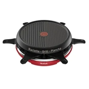 Comparateur de prix : Raclette grill et plancha Tefal Colormania 850 W Rouge