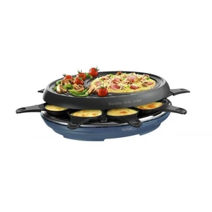 Comparateur de prix : Appareil à raclette 8 personnes 1050w + grill + crêpière Tefal re310401