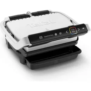 Comparateur de prix : Tefal Grille-viande OPTIGRILL ELITE GC750D12 inox plaques amovibles, 30x20 cm
