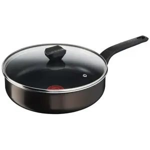 Comparateur de prix : Sauteuse anti-adhésive 24cm + couvercle Tefal B5543202