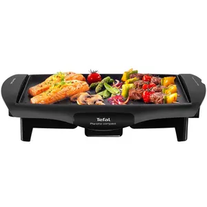 Comparateur de prix : Tefal Plancha Compact 900 - Plancha -électrique - 900 cm ² - noir