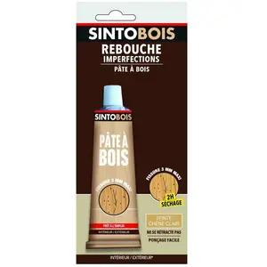 Sintobois rebouche imperfections ls tube 80 g chêne clair pas cher