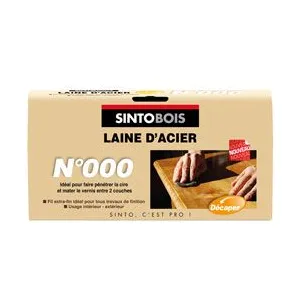 SINTOBOIS Laine d'acier Antiquaire écheveau n°000 150g pas cher