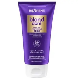 Masque - BIORENE - Soin Blond Doré Perfecteur Beige - 150 ml - Cheveux colorés - Hydratation et renforcement pas cher