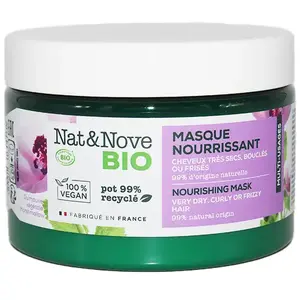 Nat & Nove Bio Soins Capillaires Masque Nourrissant 3 en 1 Cheveux Bou... pas cher