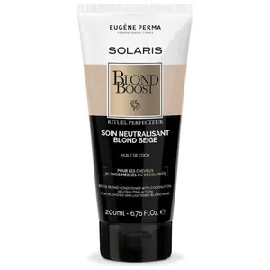 Soin neutralisant blond beige Blond boost Solaris EUGENE PERMA 200ML pas cher