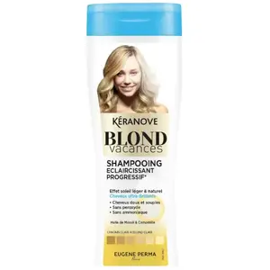 Comparateur de prix : Kéranove Blond Vacances Shampooing Eclaircissant 250ml