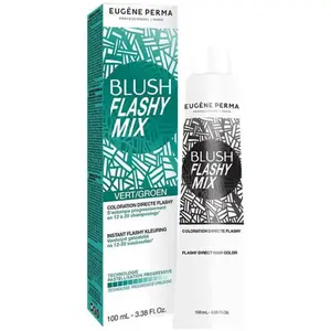 Eugene Perma Blush Flashy Mix Coloration Directe Flashy/Pastel Vert - Lot de 2 pas cher