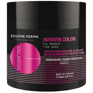Comparateur de prix : EUGENE PERMA Essentiel Kératine Color Masque pour Cheveux Colorés 500 ml